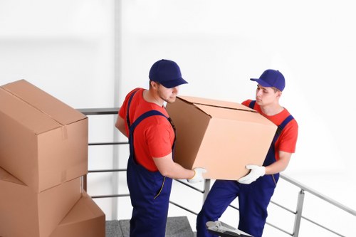 Commercial removals support for a business move in Brent