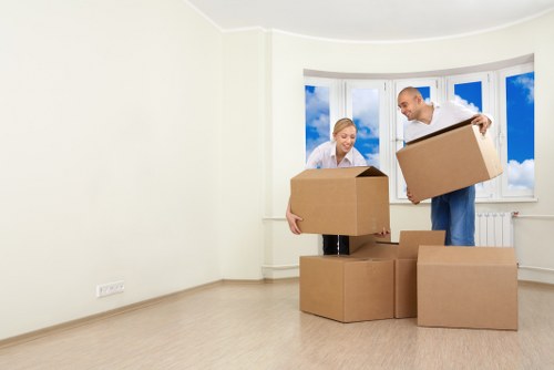 Careful unpacking service in a Brent property