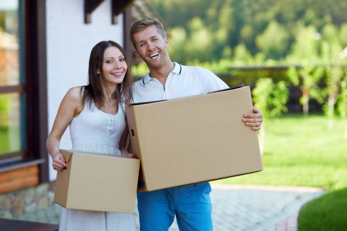 Professional moving van for local Brent relocations