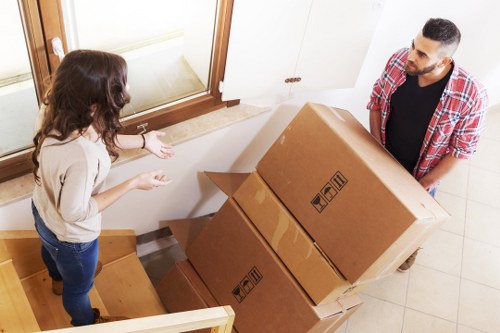 Moving truck for office relocation in Brent