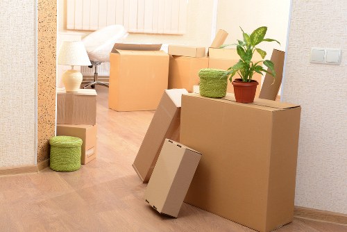 Local removal van support for offices and flats in Brent