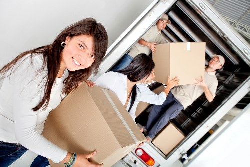 Commercial furniture pick-up for office items in Brent