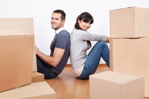 Packing and loading support for a home move in Brent