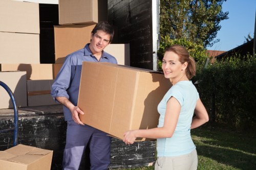 Local van service handling boxes and household items in Brent